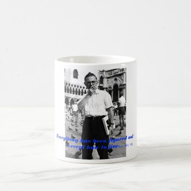 De Café Sartre: Taza del filósofo (Centro)