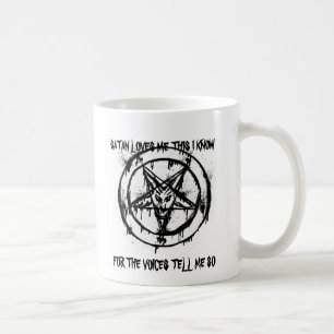 De Café Satan me ama taza