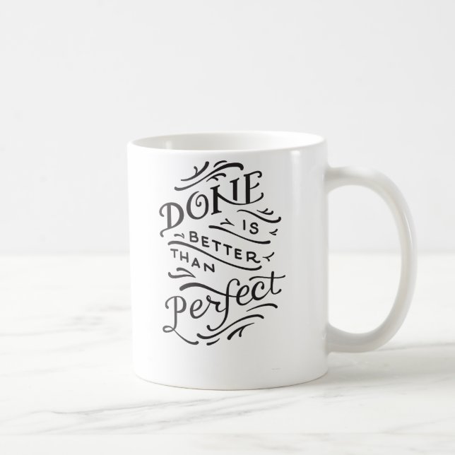 De Café se hace mejor que la taza perfecta - blanco y (Derecha)