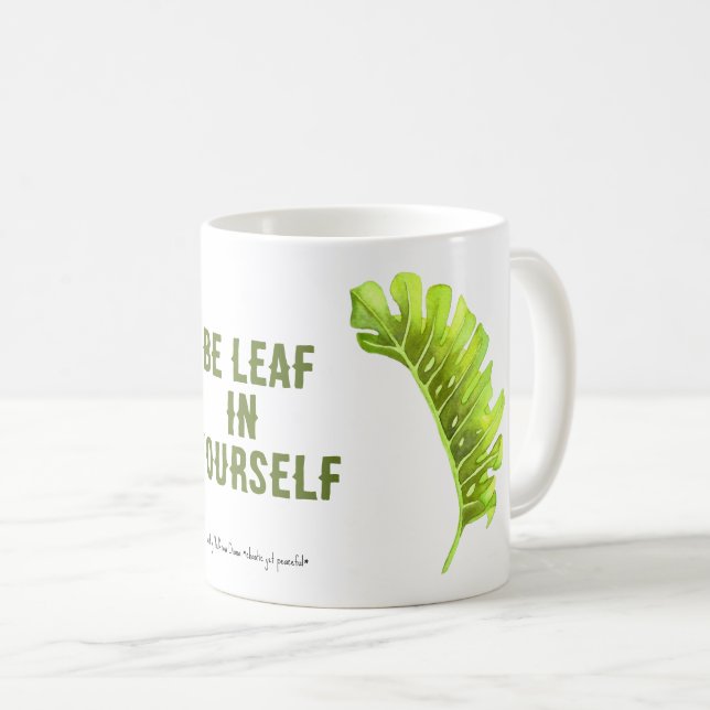 De Café Sé hoja en tu propia taza (Anverso derecho)