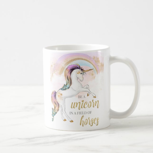 De Café Sea una taza del unicornio (Derecha)