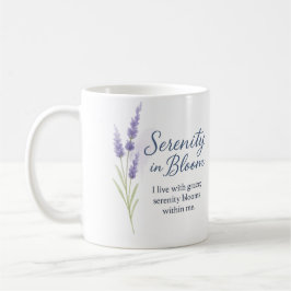 De Café Serenidad en Flor — Taza