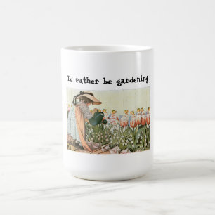 De Café Sería bastante taza que cultiva un huerto