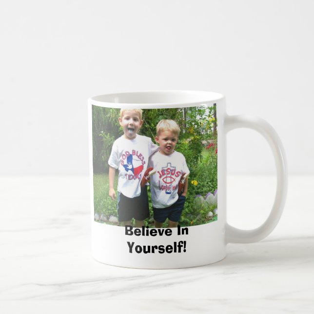 De Café Seth y Caleb creen en sí mismo la taza (Derecha)