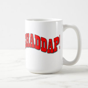 De Café ¡Shaddap! Taza