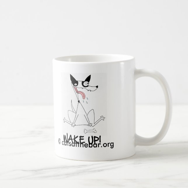 De Café "Shilo el Gato-Perro" despierta la taza (Derecha)