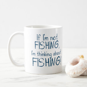 De Café Si No Estoy Pescando - Taza Divertida para Pescado