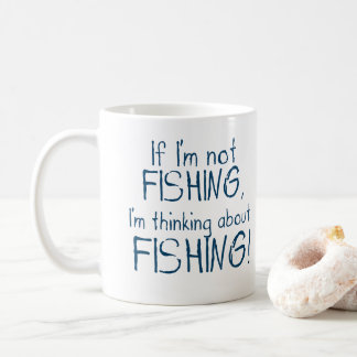 De Café Si No Estoy Pescando - Taza Divertida para Pescado