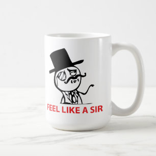 De Café Sienta como un sir - taza