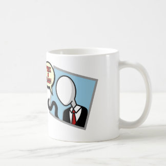 De Café Slenderman en su ventana - taza