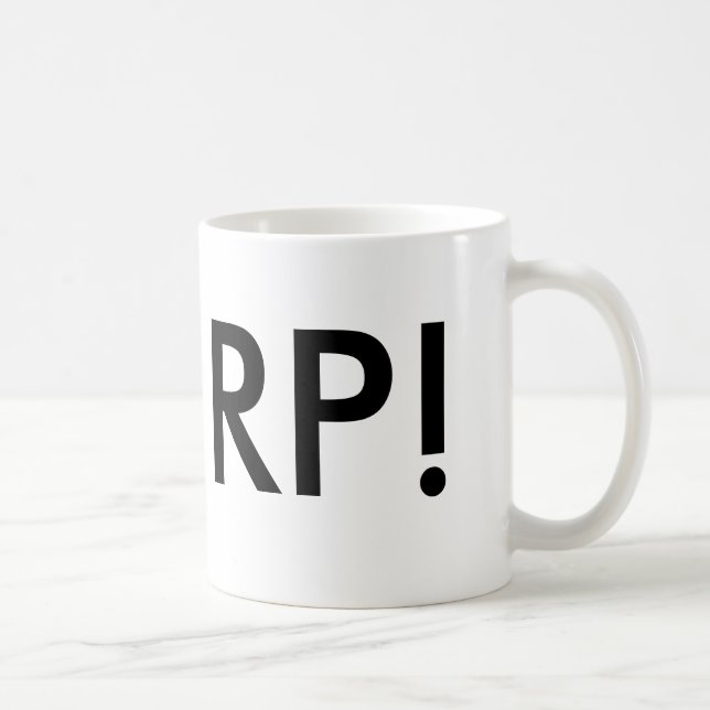 De Café ¡SLURP! Taza (Derecha)