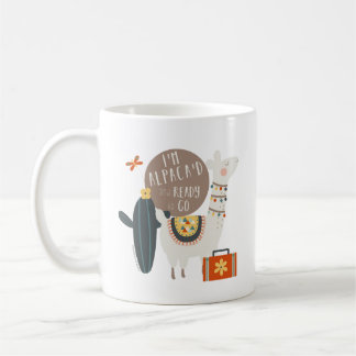 De Café Soy Alpaca'd y alisto para ir taza