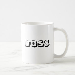 De Café Soy Boss. Ésta es mi taza