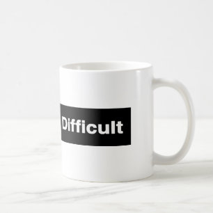 De Café Soy taza difícil del Rótulo del rastro del esqu
