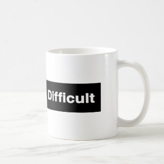 De Café Soy taza difícil del Rótulo del rastro del esquí