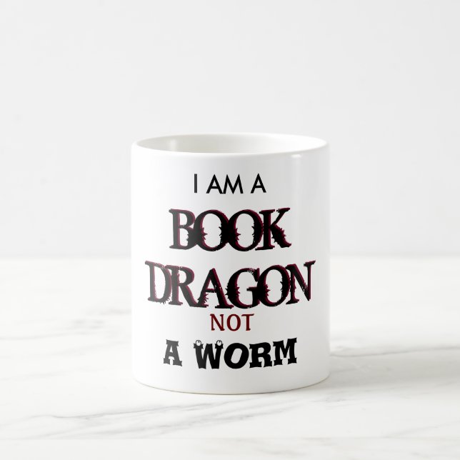 De Café Soy un dragón del libro no una taza caliente (Centro)