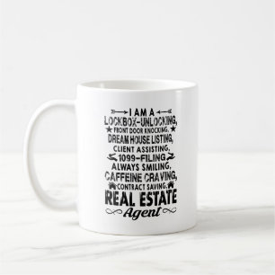 De Café Soy una taza del agente inmobiliario