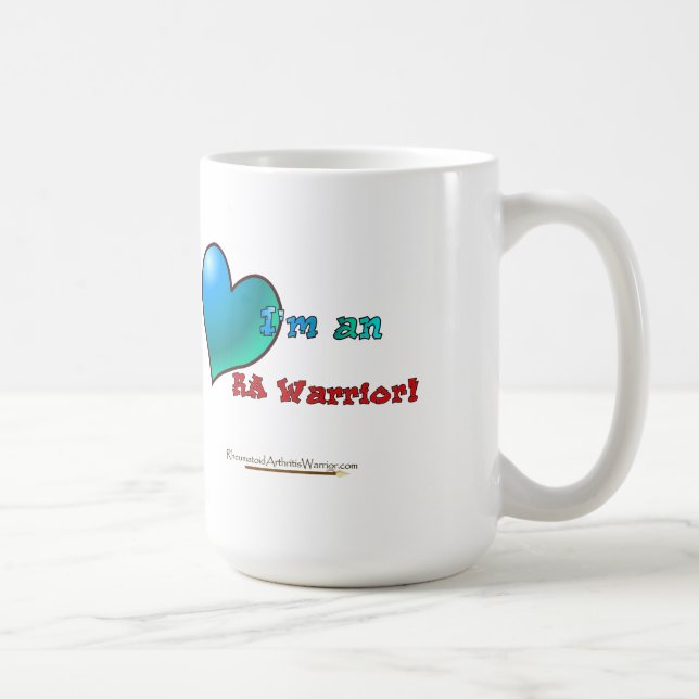 De Café Soy una taza del guerrero del RA (Derecha)