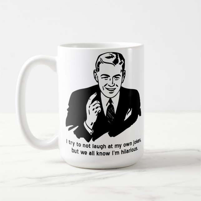 De Café Soy una taza divertidamente graciosa (Izquierda)