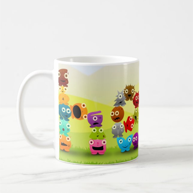 De Café Squeebles "hola" taza (Izquierda)