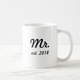 De Café Sr. taza del est 2018 apenas casada
