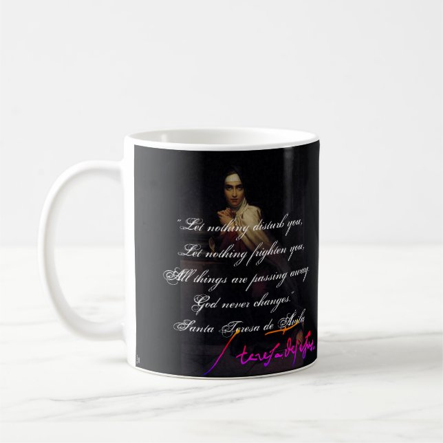 De Café St. Teresa of Ávila Cup - François Gérard taza - (Izquierda)