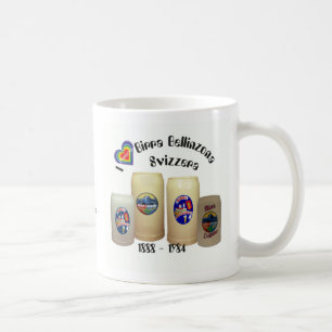 De Café Suizos viejos cerveza Brewerie taza
