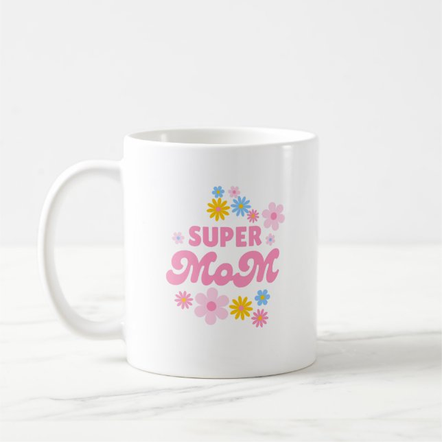 De Café Super Mamá | Taza Linda (Izquierda)