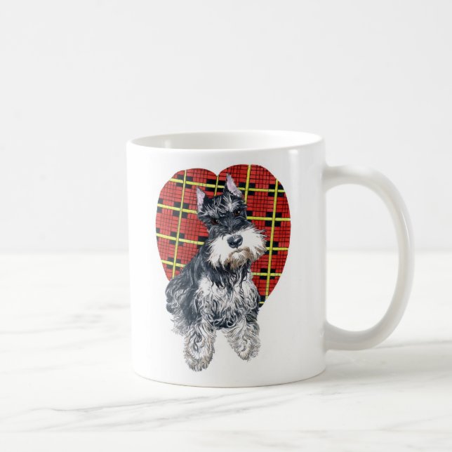 De Café Sybil la taza del Schnauzer (Derecha)