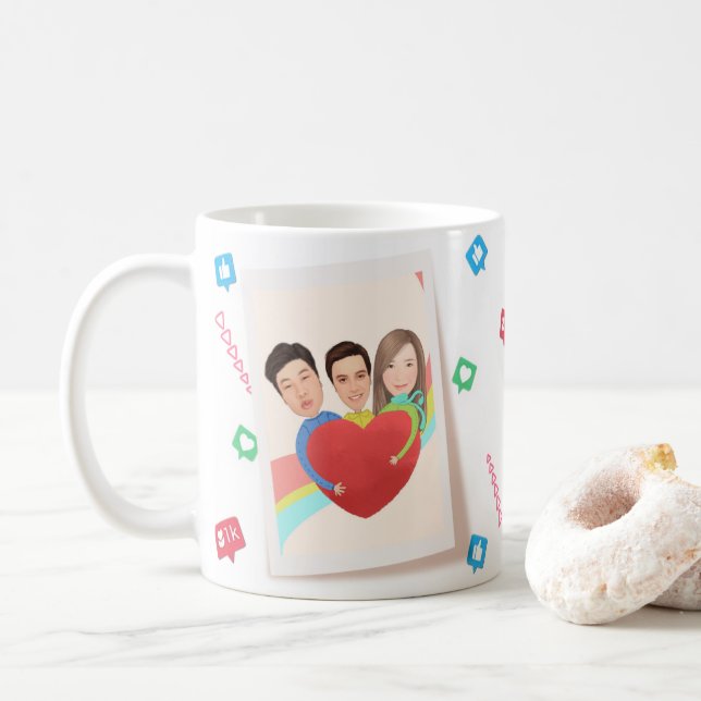 De Café Taza (Con donut)