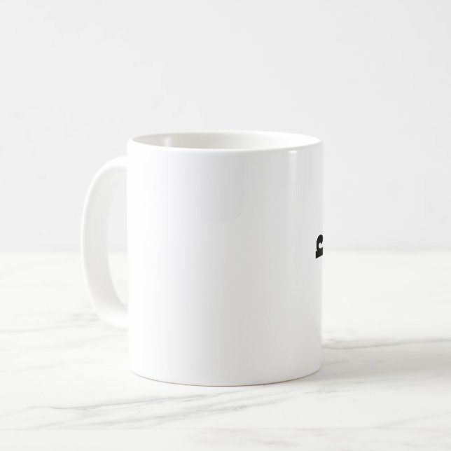 De Café taza (Anverso izquierdo)