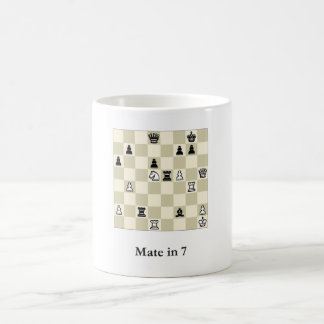De Café Taza #2 del rompecabezas del ajedrez