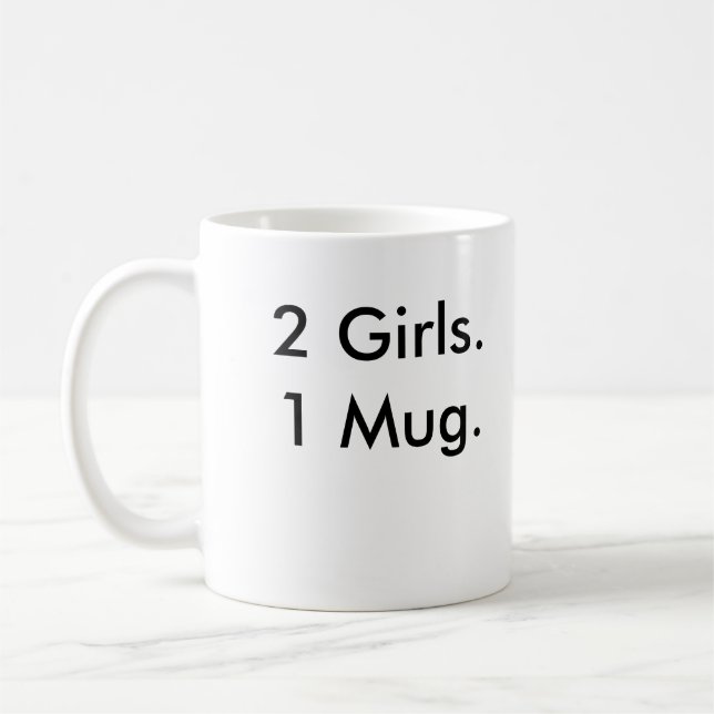 De Café Taza 2 Girls.1 (Izquierda)