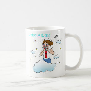 De Café taza A conquistar el cielo