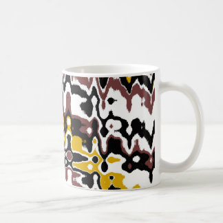 De Café Taza abstracta del modelo
