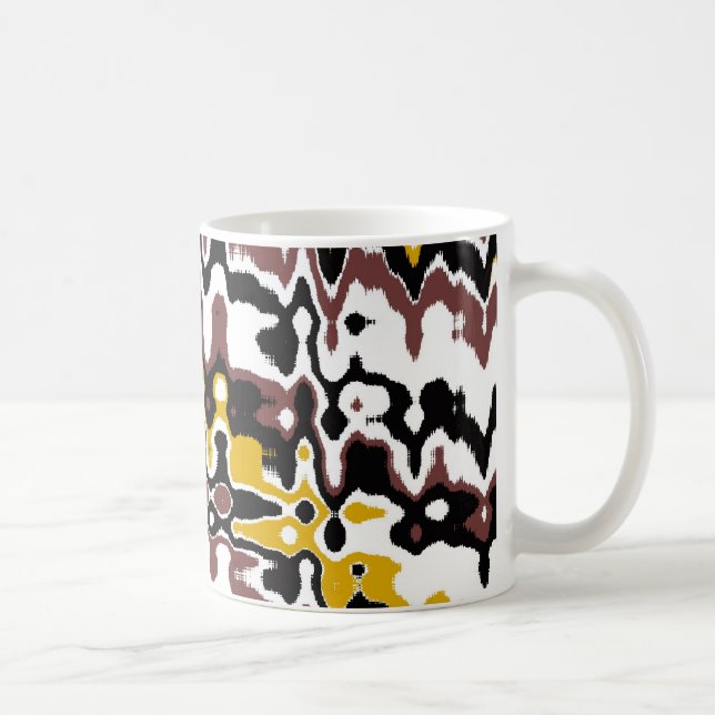 De Café Taza abstracta del modelo (Derecha)