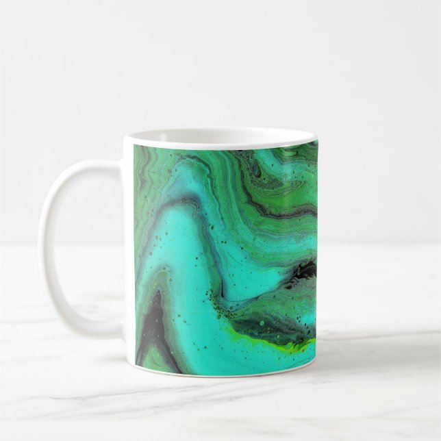 De Café Taza abstracta La Dee Dah 2 (Izquierda)