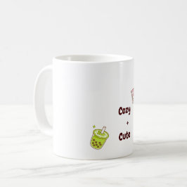 De Café Taza acogedora y linda