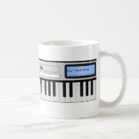 Taza adaptable del teclado del sintetizador