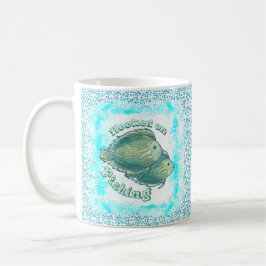 De Café Taza Adicto a la Pesca