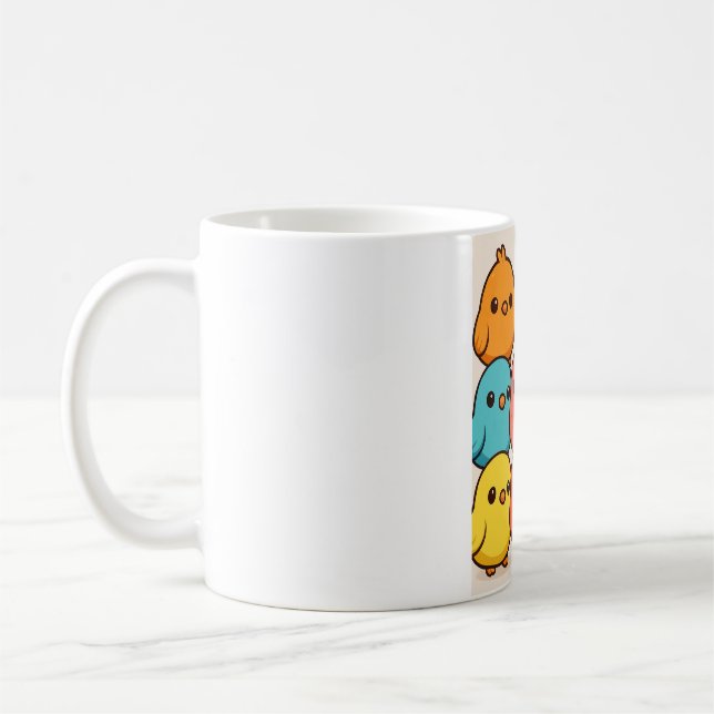 De Café Taza adorable pájaro (Izquierda)