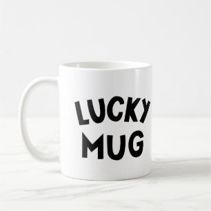 De Café Taza afortunada (derecha)