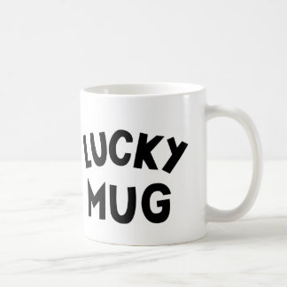 De Café Taza afortunada (zurda)