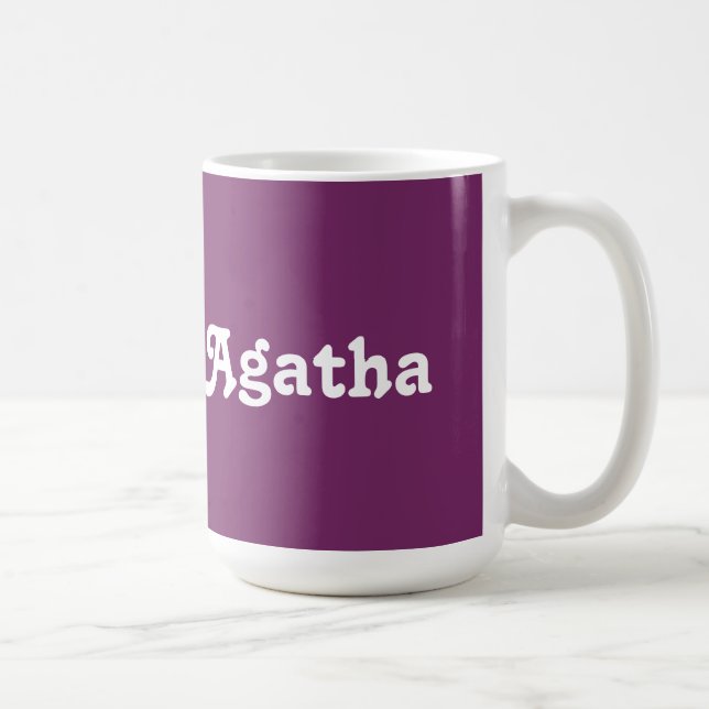 De Café Taza Agatha (Derecha)