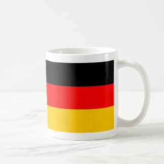 De Café Taza Alemania estandarte