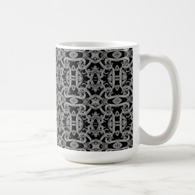 De Café Taza Alta Blanca GÓTICA (Derecha)