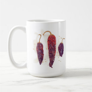 DE CAFÉ TAZA ALTA BLANCA PIMIENTOS PICANTES
