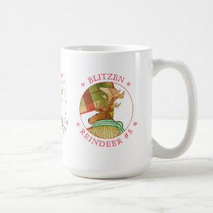 De Café Taza alta blanca RENO BLITZEN