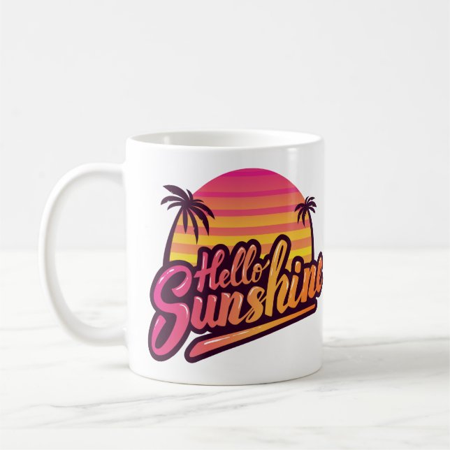 De Café Taza Amanecer Soleado (Izquierda)
