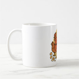 De Café Taza Amante del Pollo
